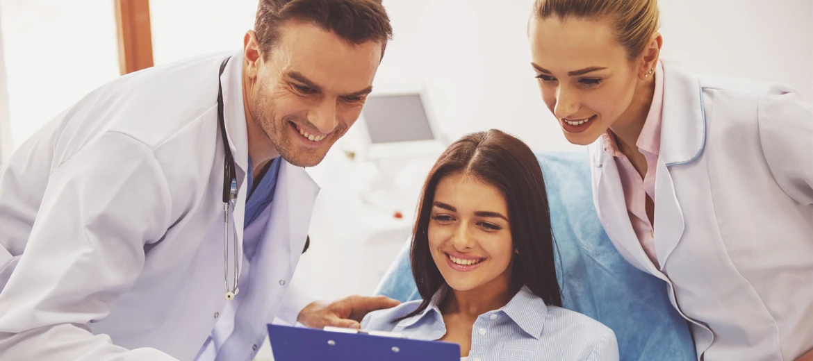 Atendida para completar las pruebas médicas